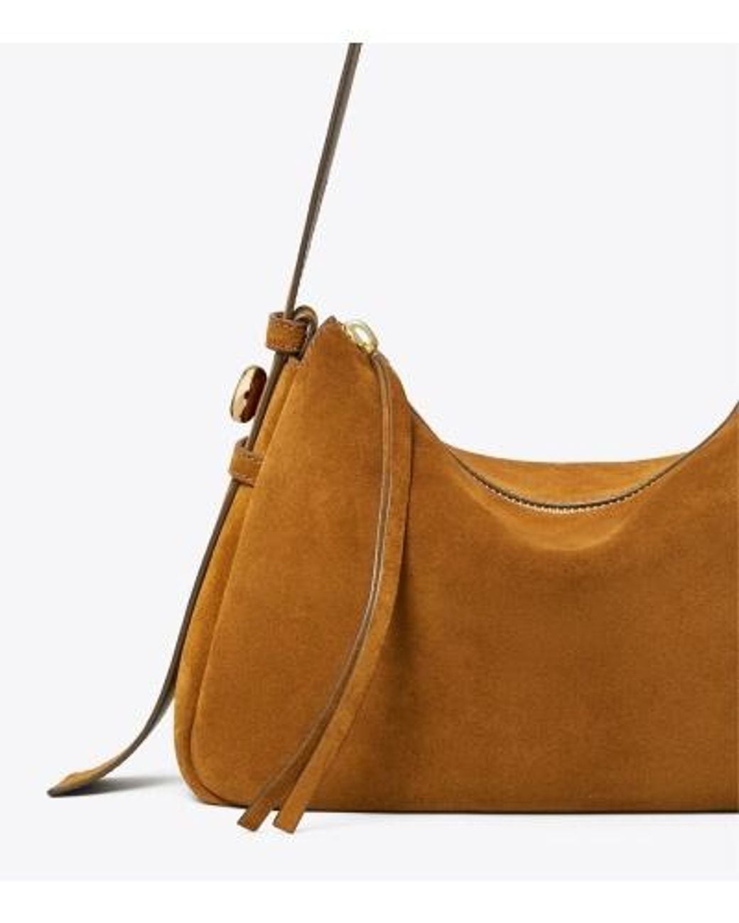 Tory Burch Brown "Romy" Small Shoulder Bag