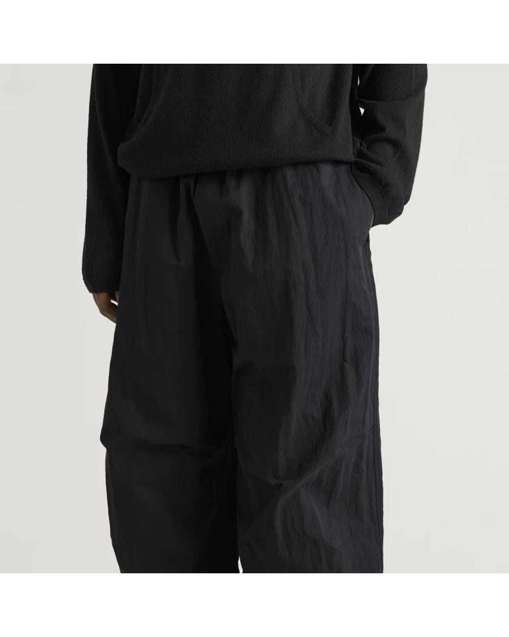 Studio Nicholson Blue Logo Casual Pants for men