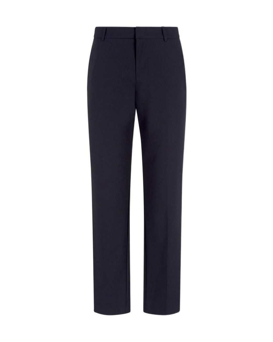 Emporio Armani Blue Travel Essentials Trousers for men