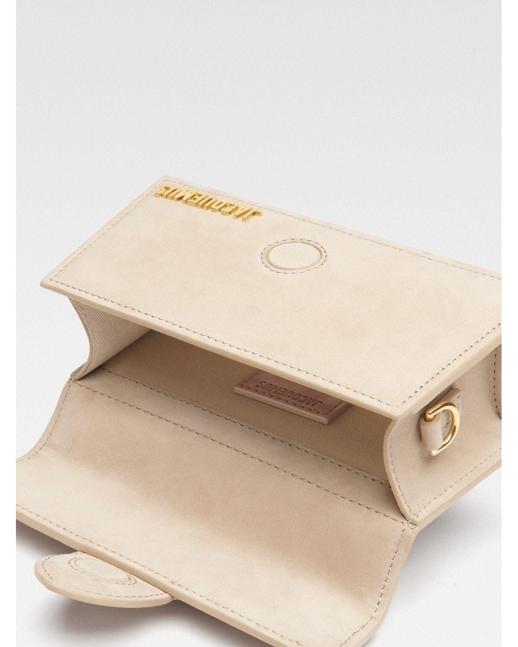 Jacquemus Natural The Bambino Mini Tote Bag