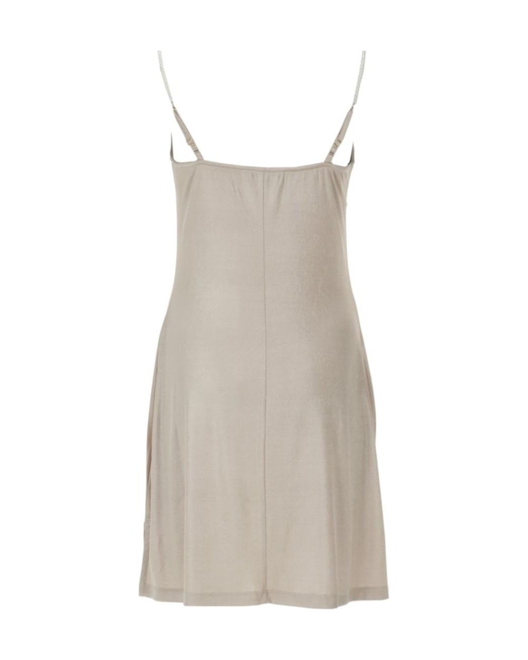 Versace Jeans Natural Couture Draped Satin Mini Dress