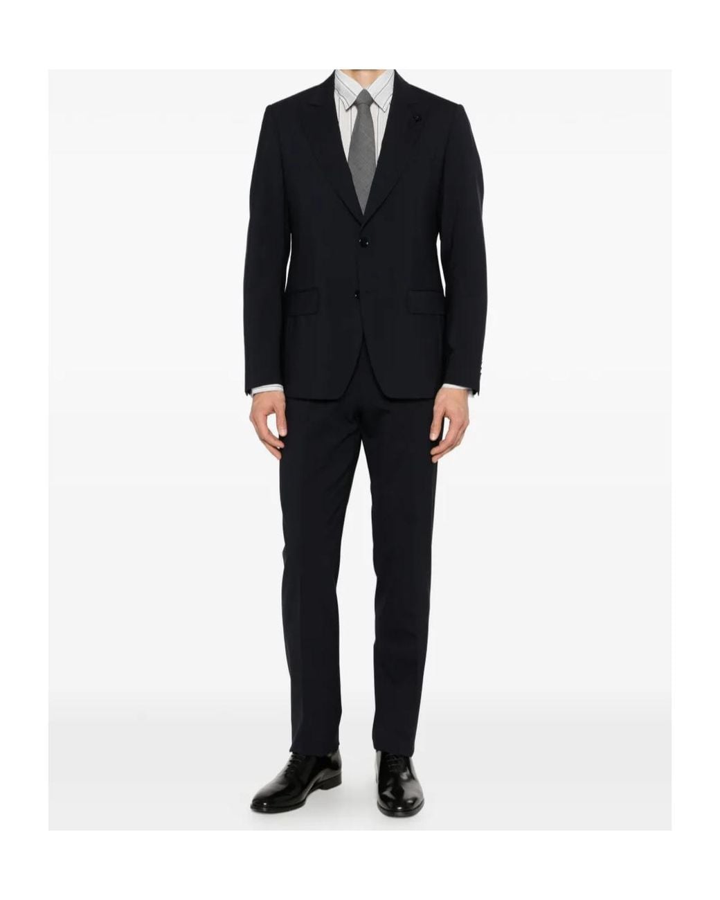 Lardini Blue Single-Breasted Tailored Suit for men