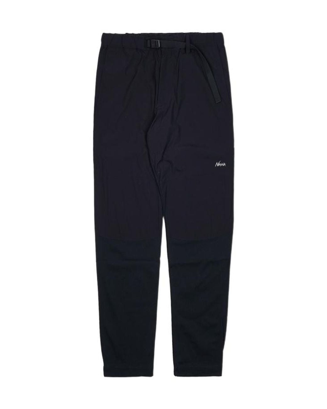 NANGA Blue Spliced Casual Sports Pants for men