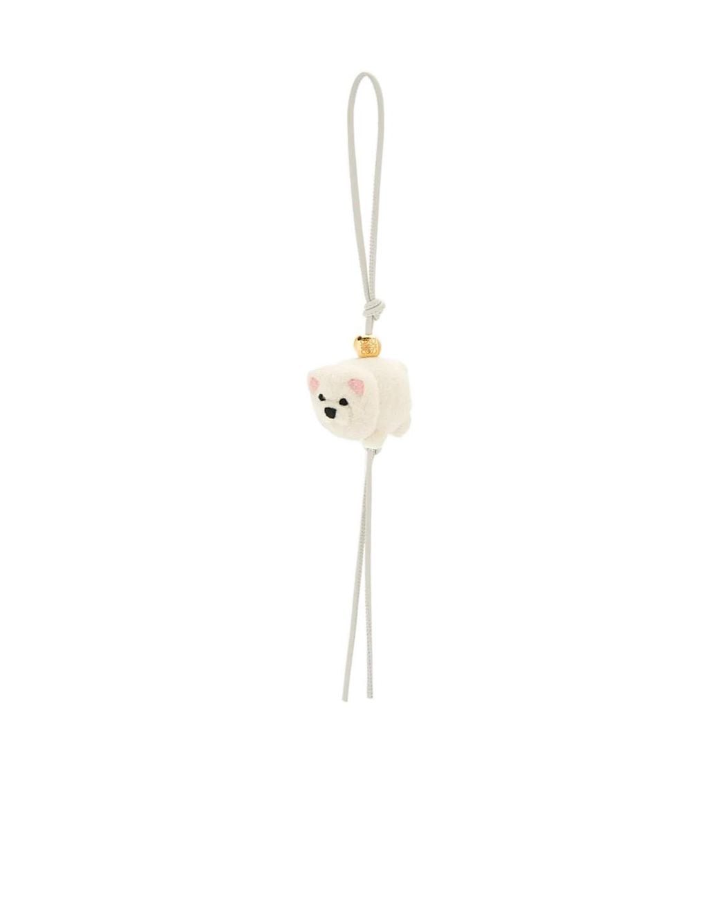 Loewe White Chow Chow Ornaments