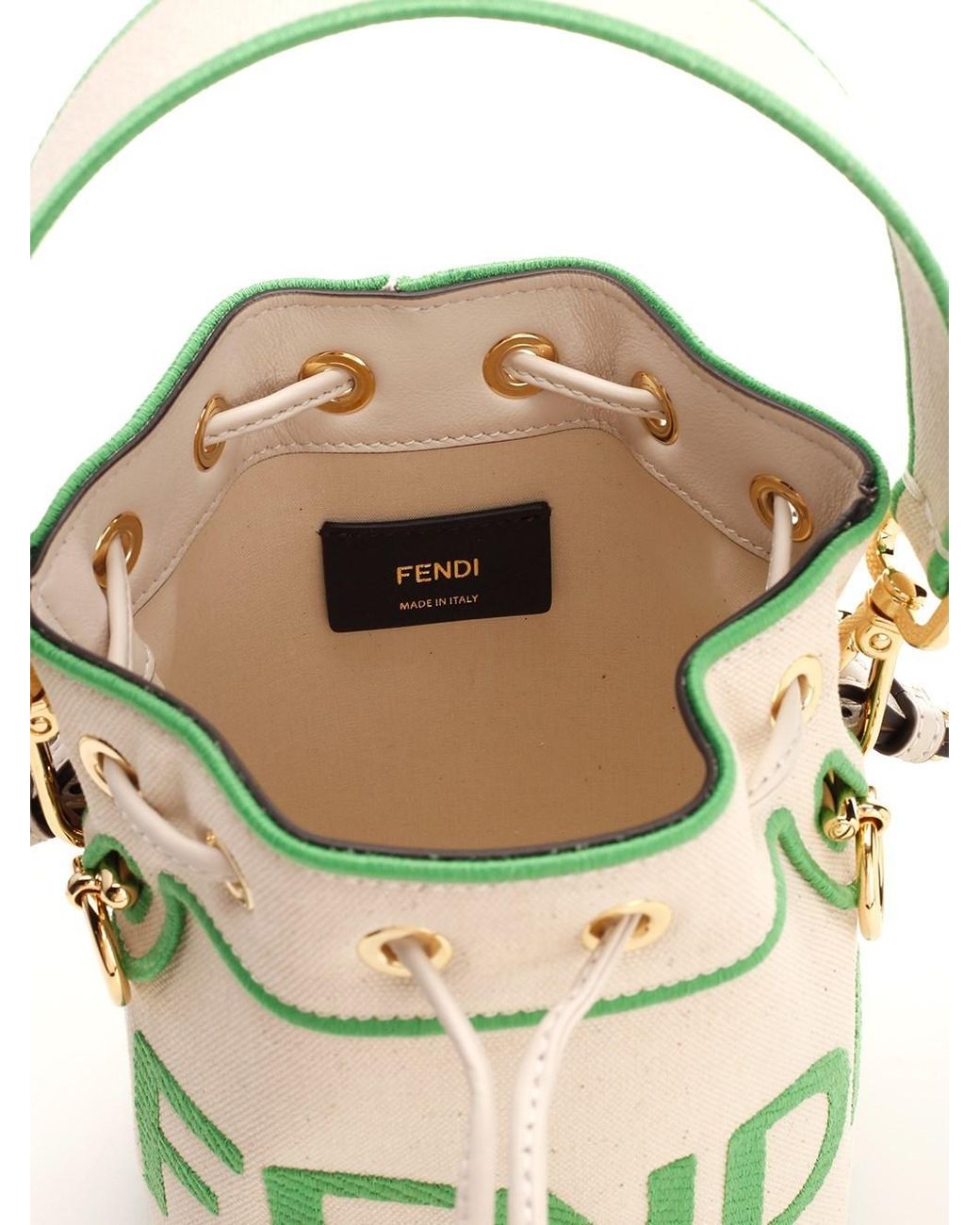 Fendi Multicolor Small Mon Tresor Bucket Bag