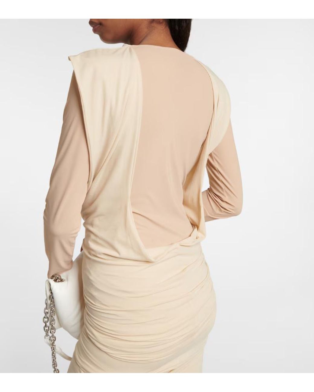 MM6 by Maison Margiela White Maxi Dress