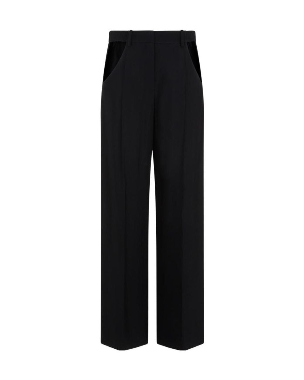 Mugler Black ミュグレー カットアウト トラウザーズ