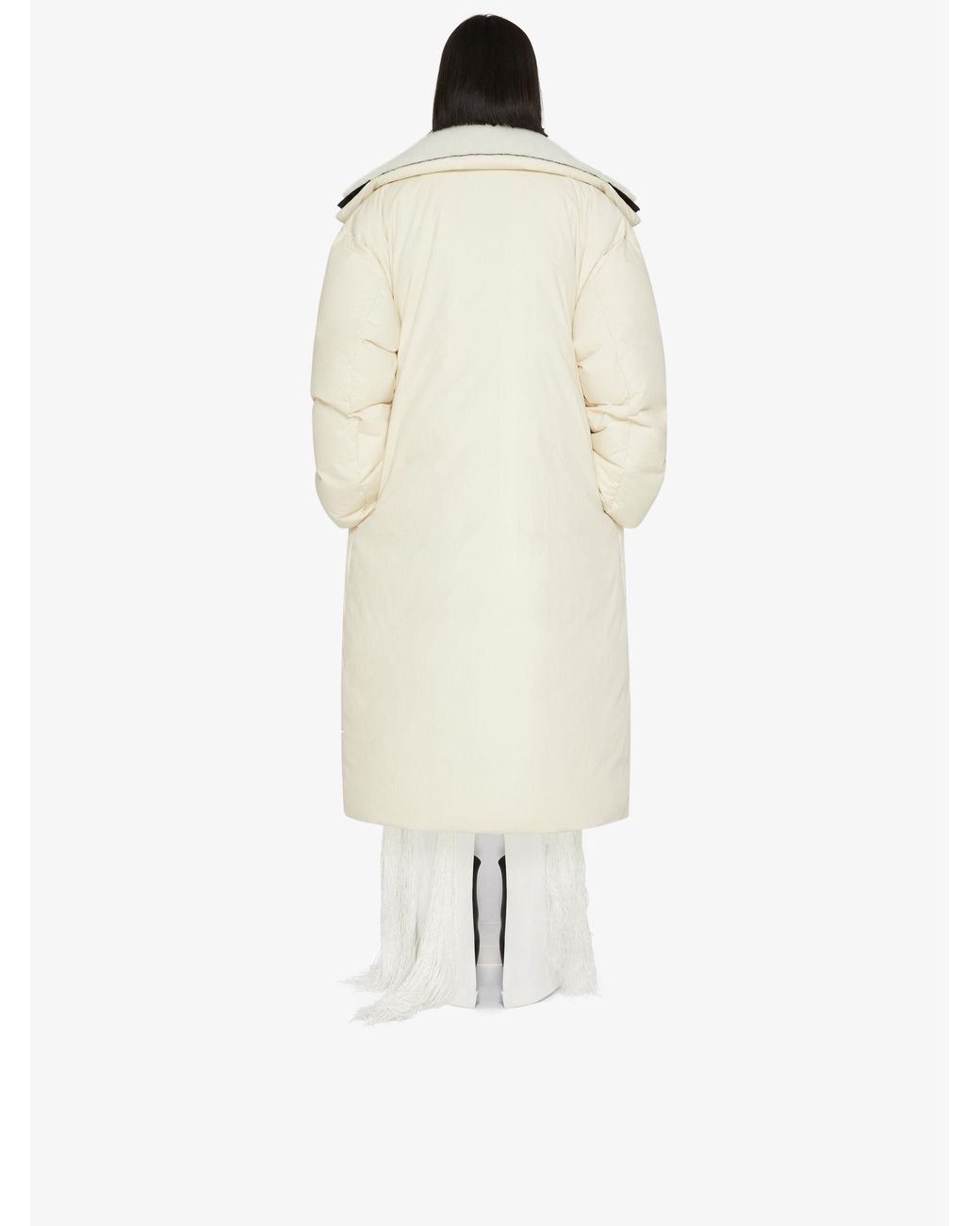 Givenchy White Extra Large Down Jacket