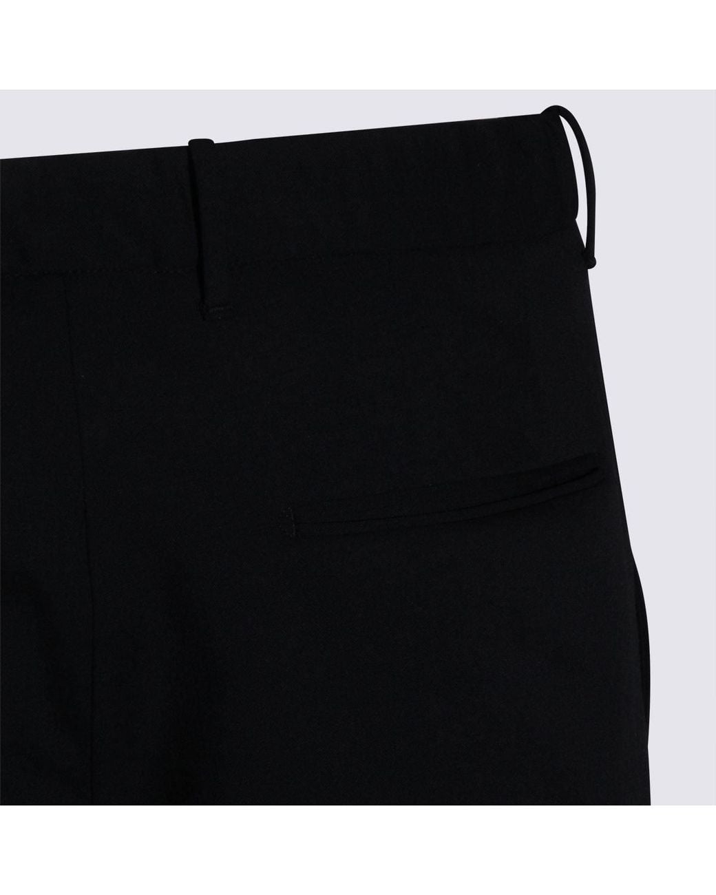 Incotex Black Slim Fit Pants for men
