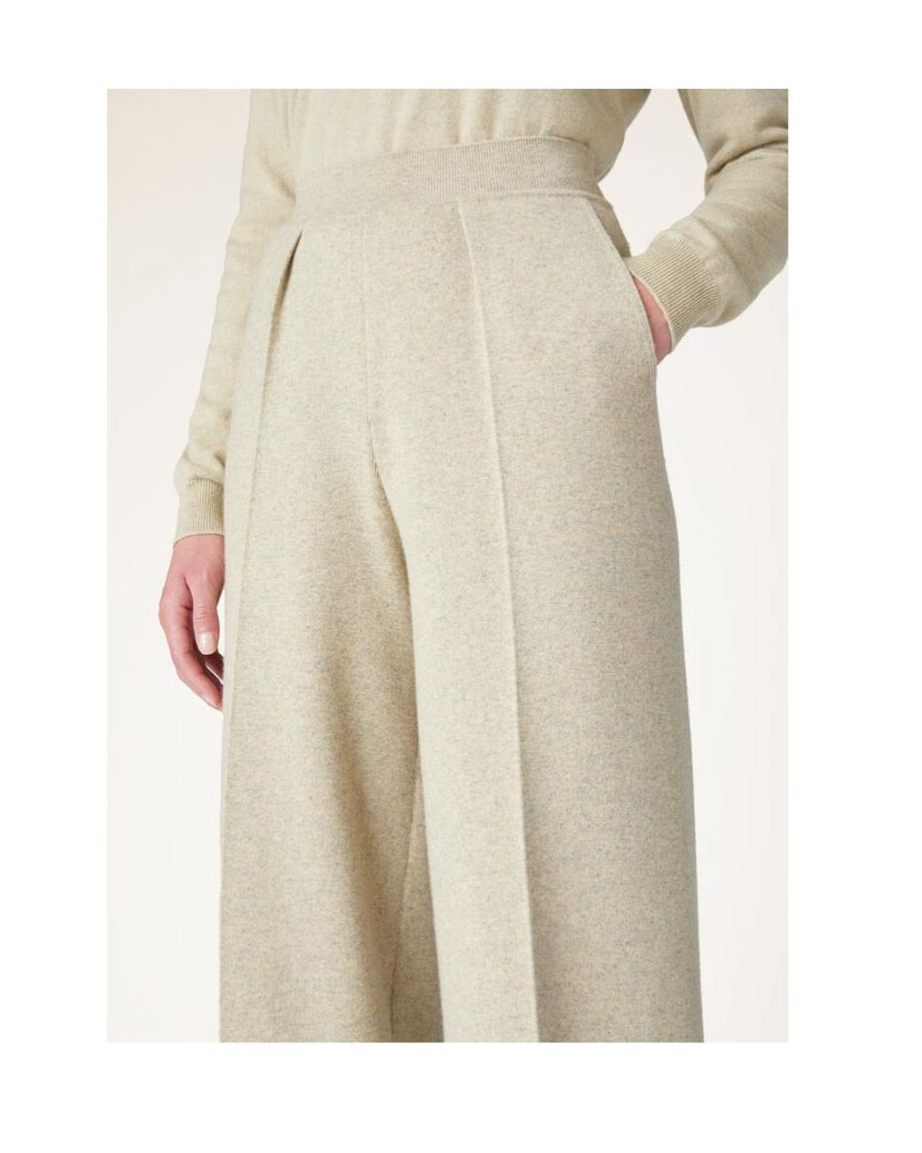Loro Piana White Ashi Pants