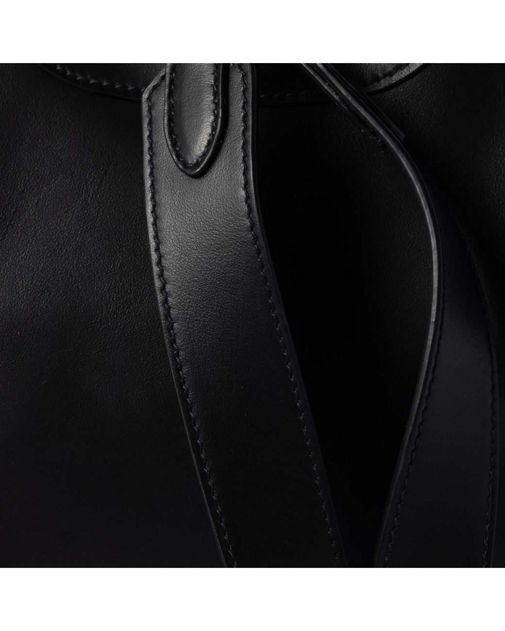Miu Miu Black Leather Backpack