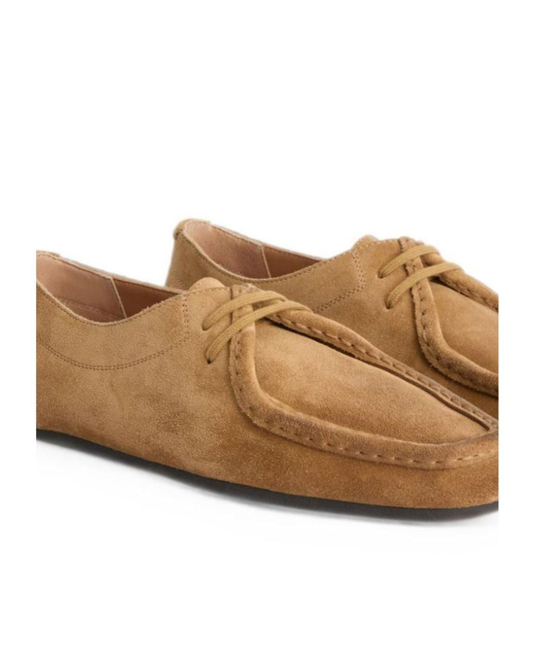 Jil Sander Brown Hood Lace-Up Shoes