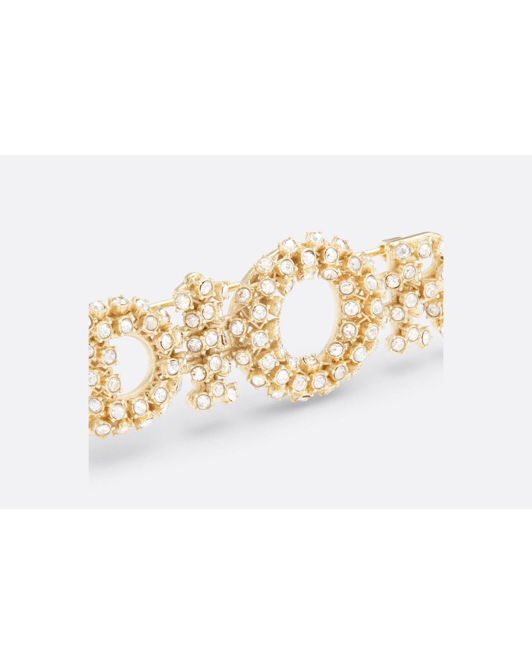 Dior Metallic Lady Brooch