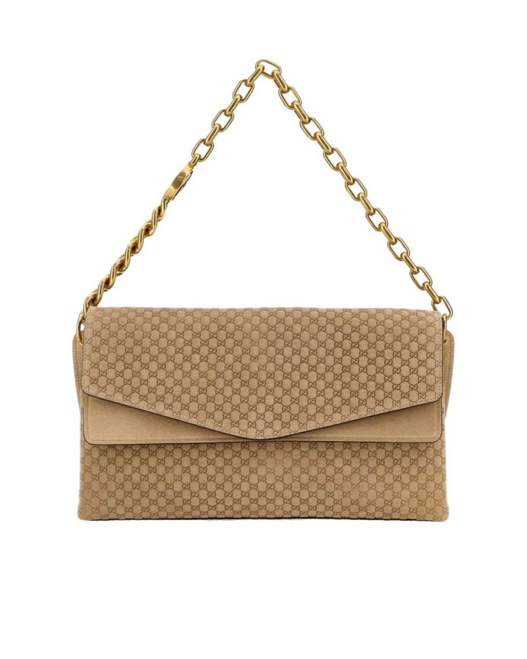 Gucci Metallic Clutch