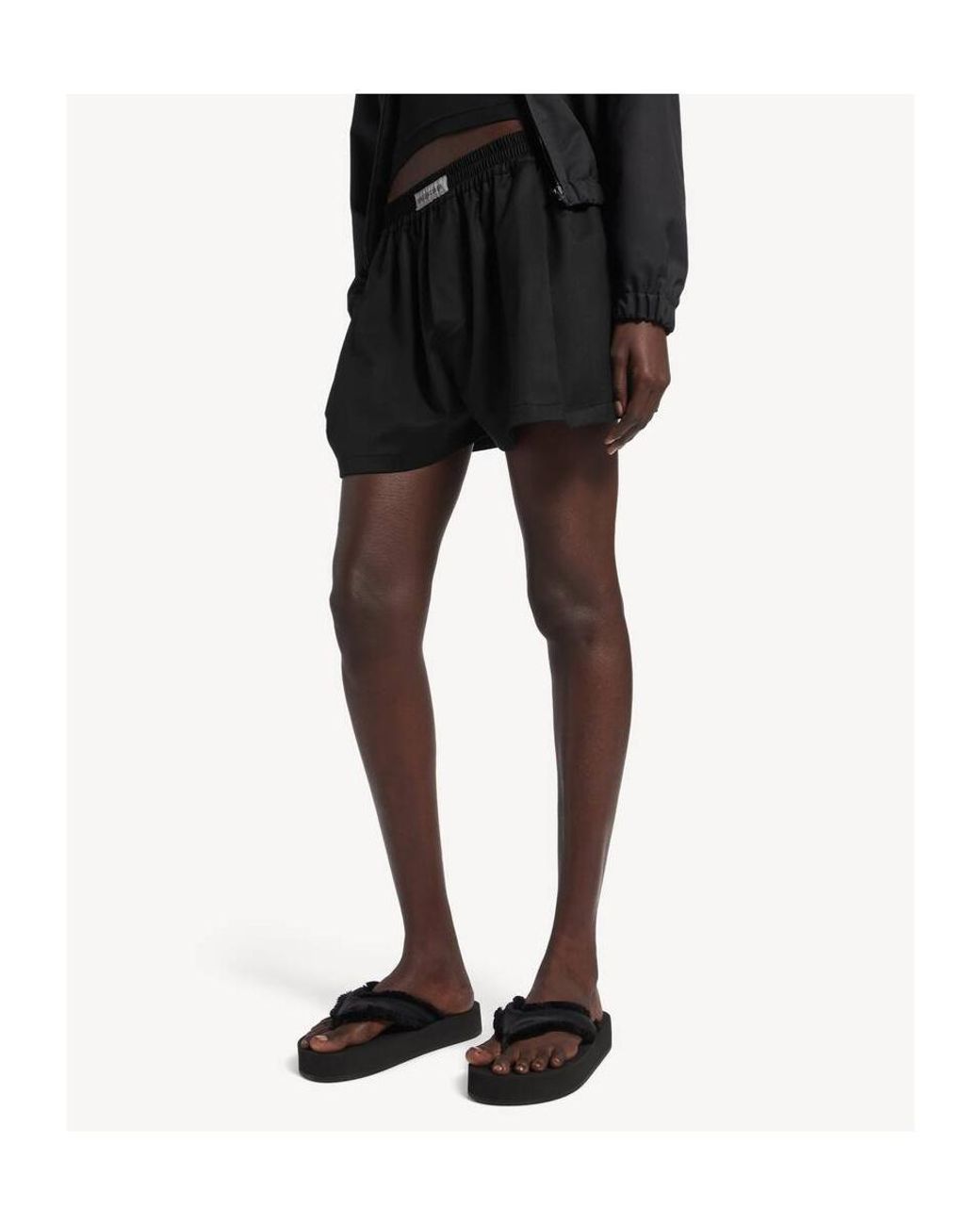 Balenciaga Black A-Line Boxer Shorts