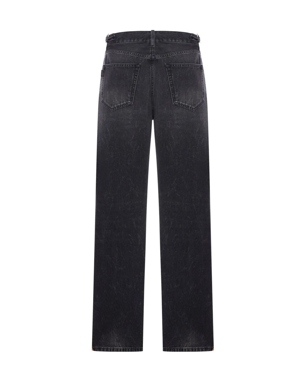 Haikure Blue Straight Five-Pocket Jeans for men
