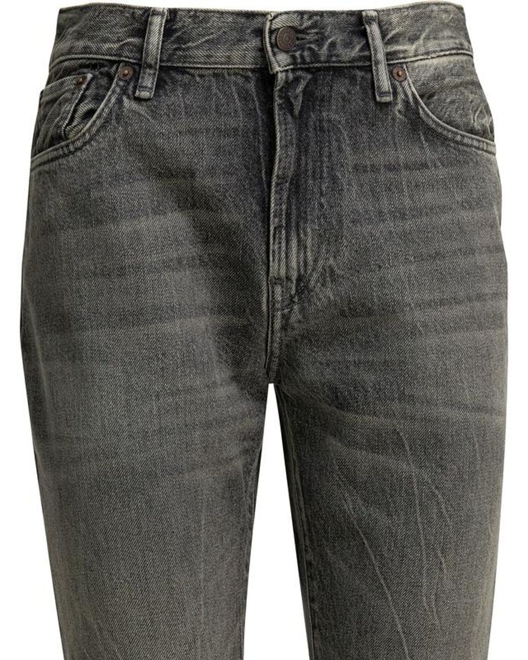 Acne Gray Fitted Jeans