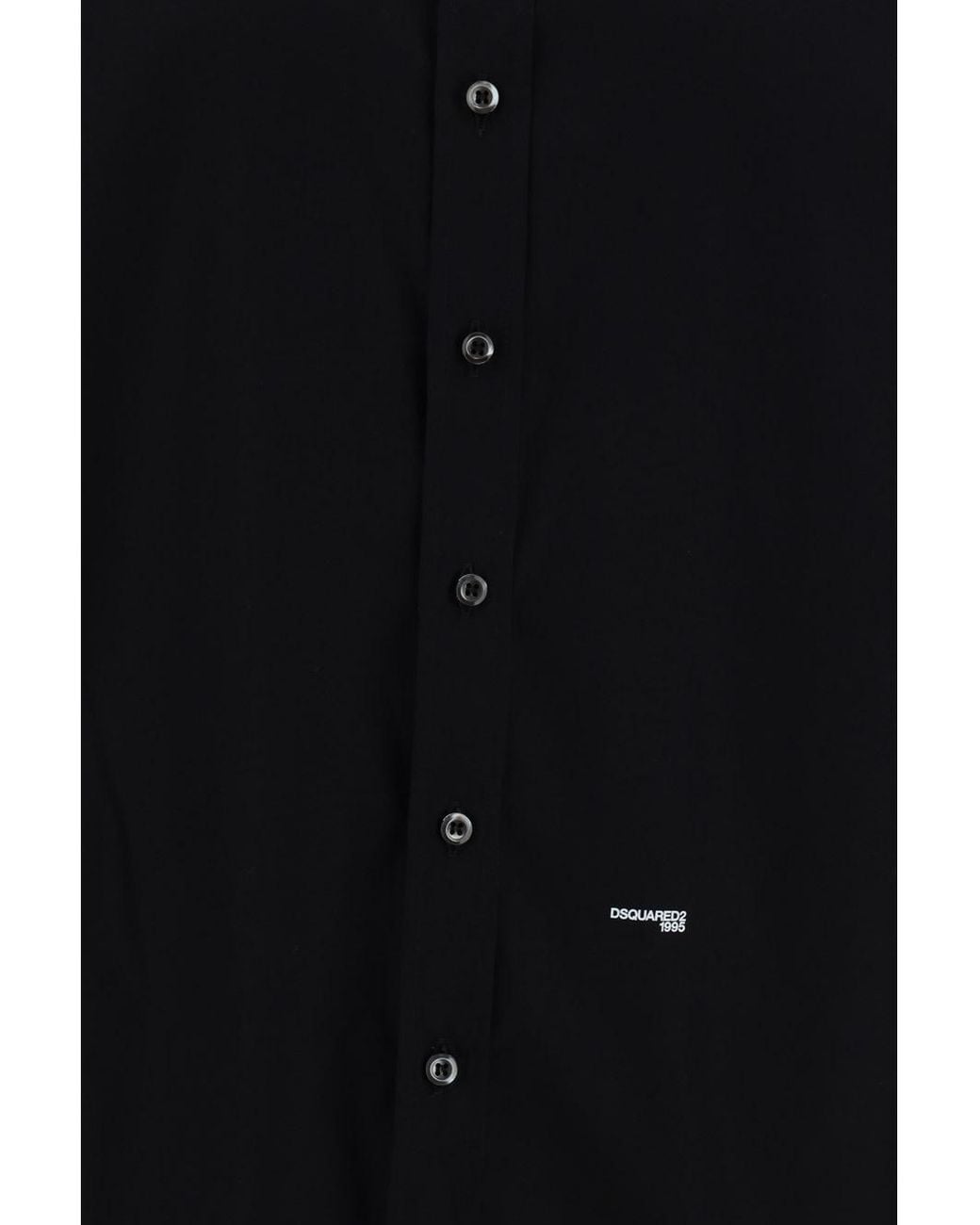 DSquared² Blue Buttoned Long-Sleeved Shirt for men