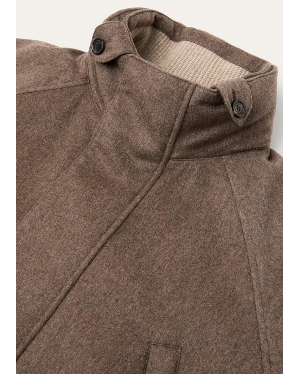 Loro Piana Brown Icer Field Jacket for men