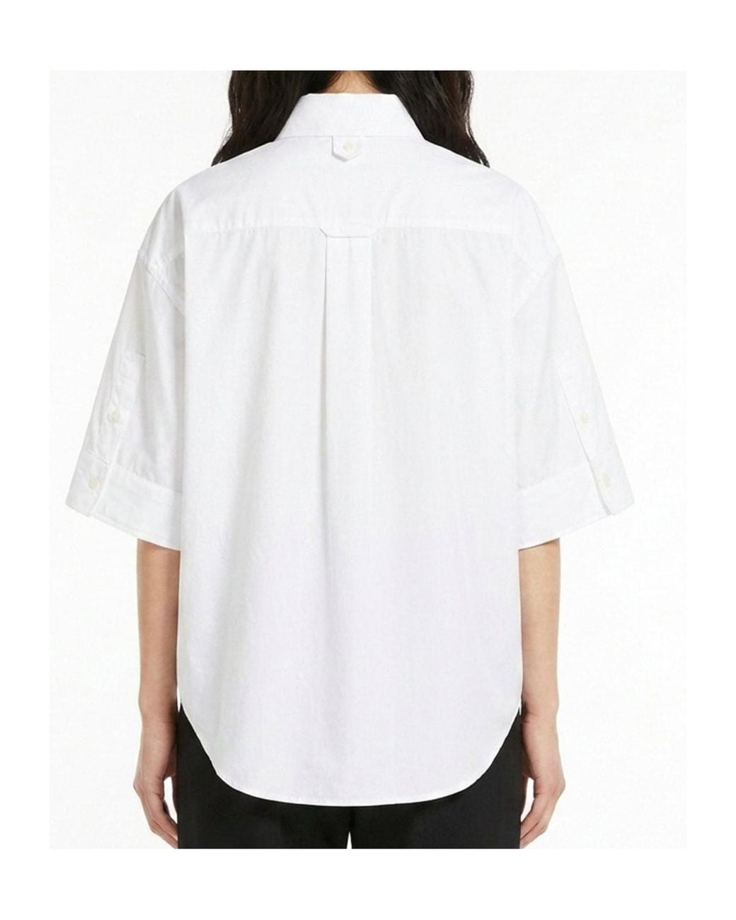 AMI White Ami Large Short Sleeve Shirt