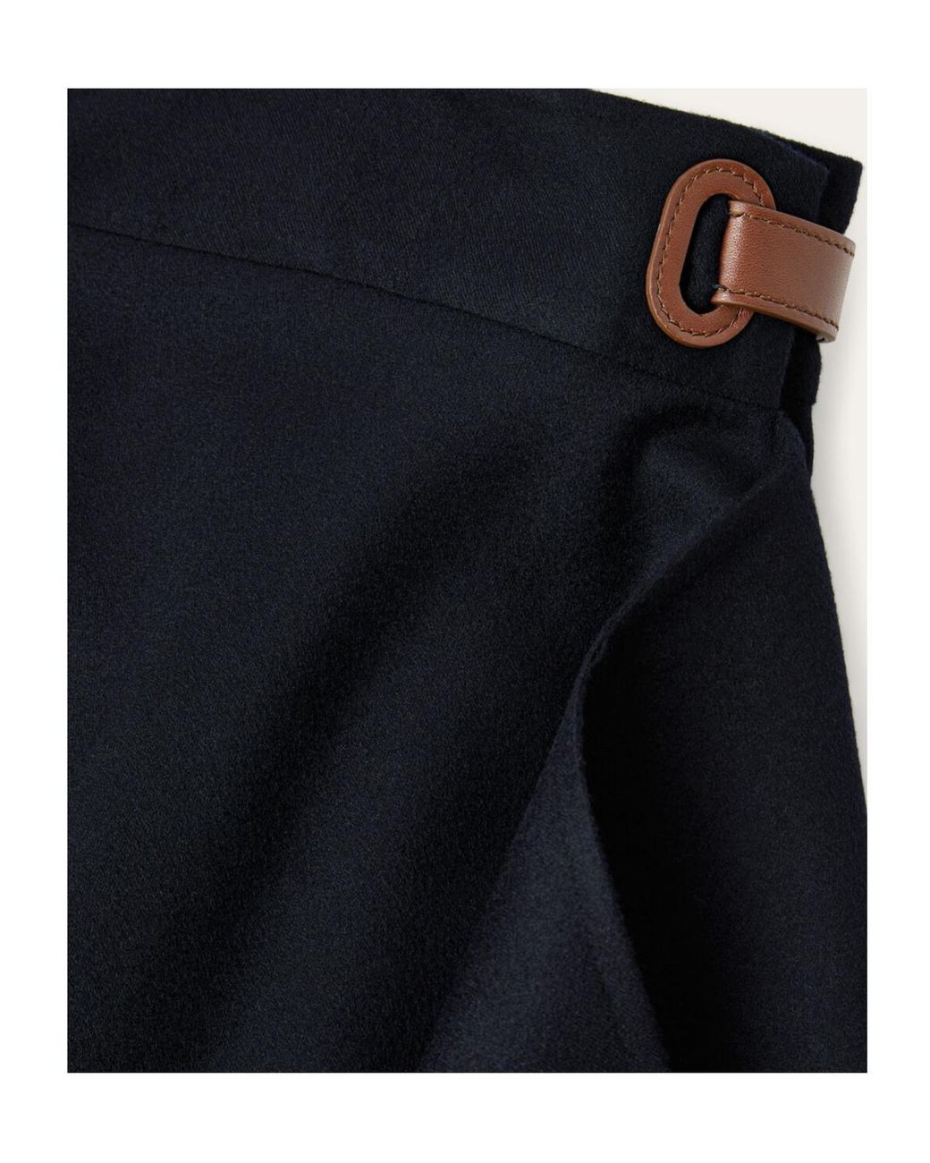 Loro Piana Blue Royal Lightness Skirt