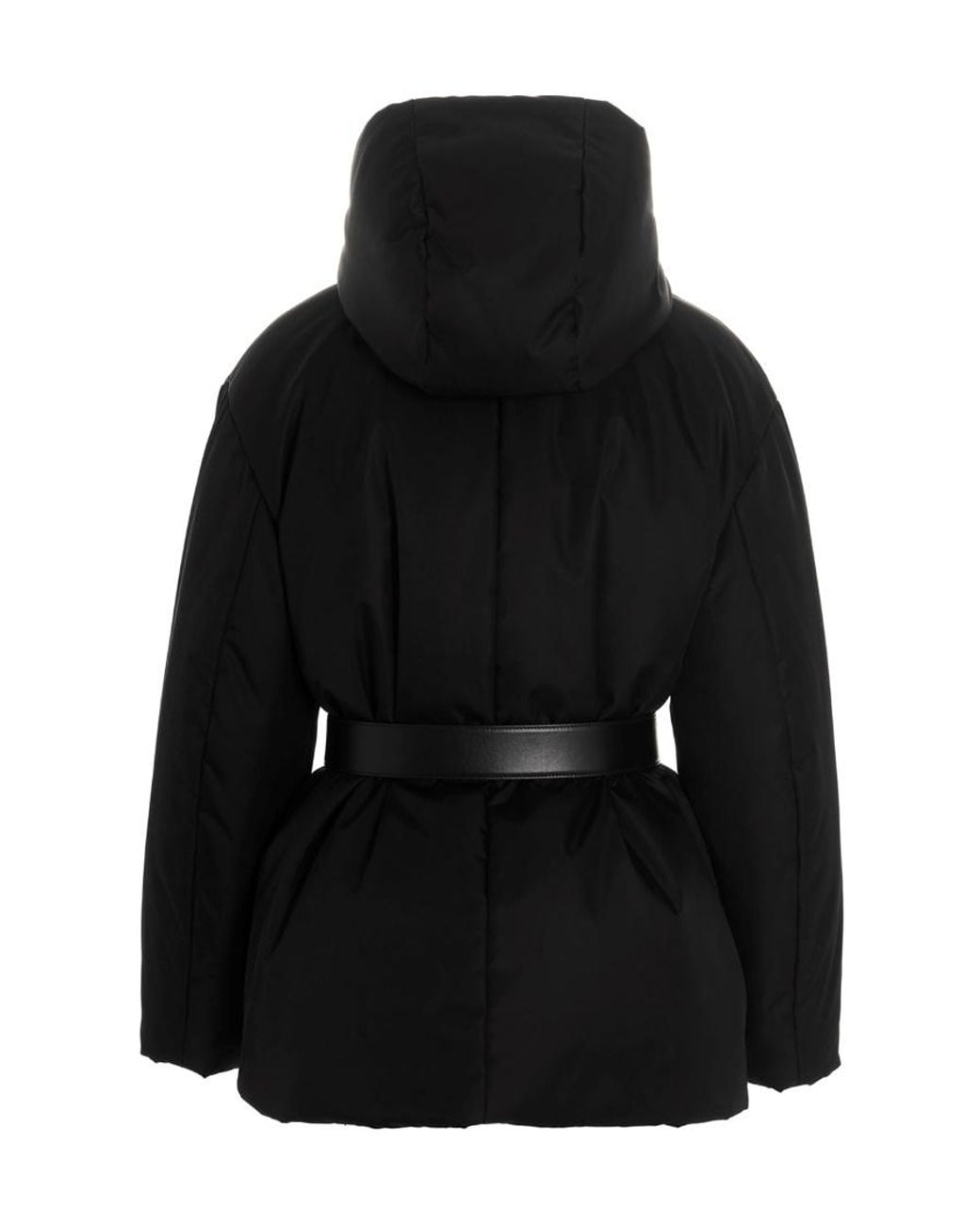 Prada Black Logo Down Jacket