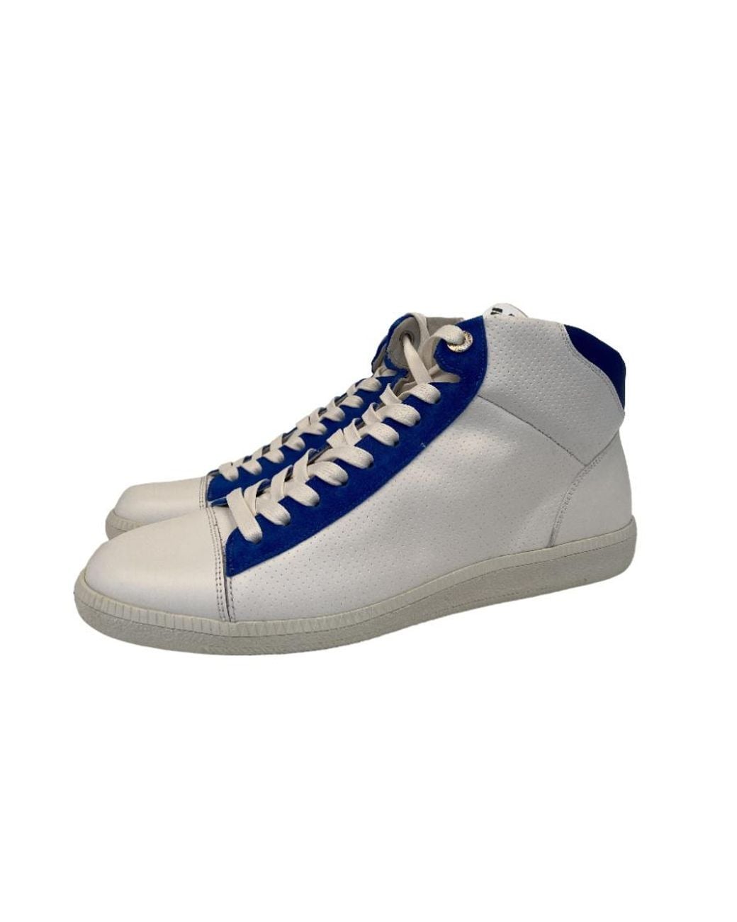 Emporio Armani Blue Logo Casual Sneakers for men