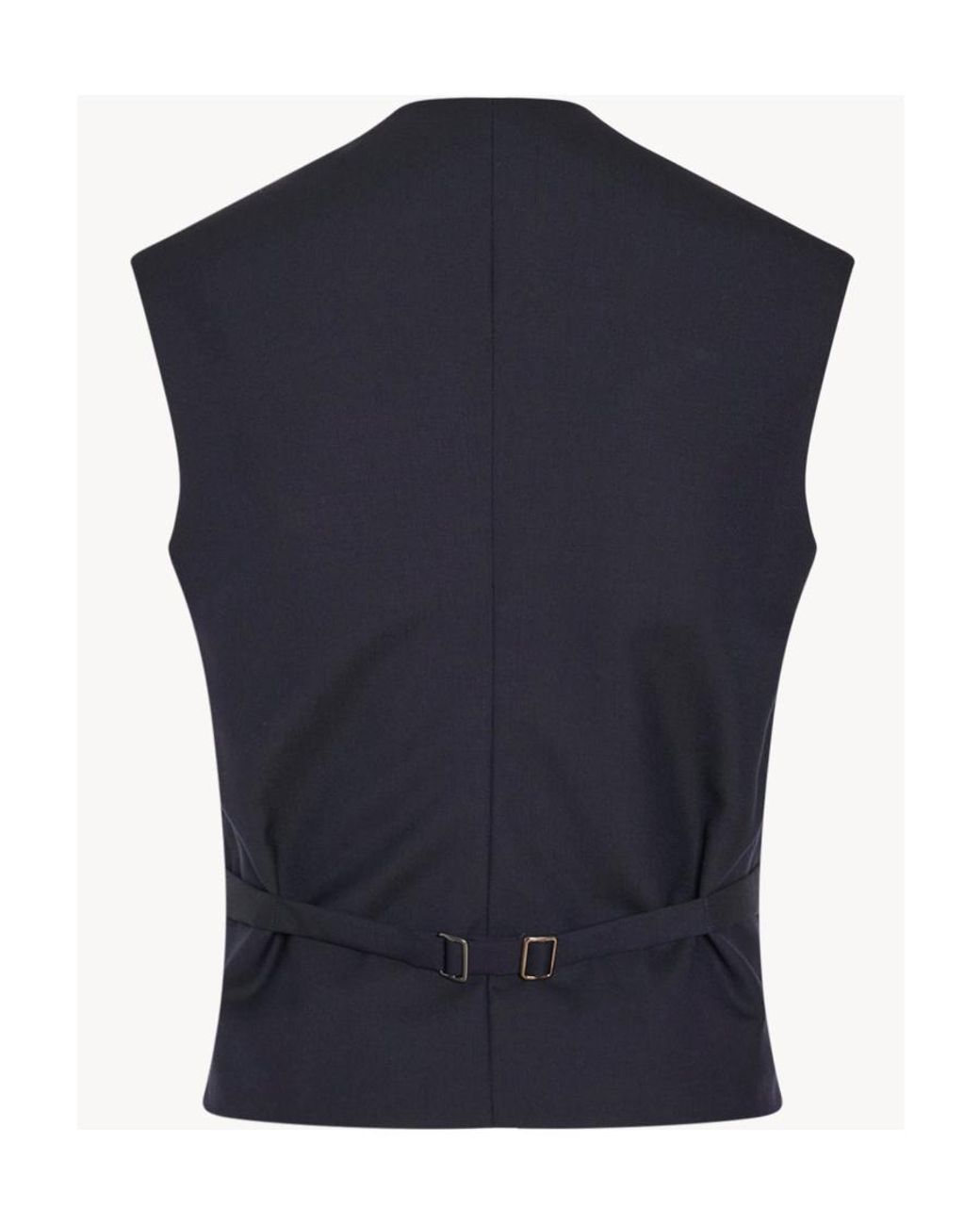 The Row Blue Logo Vest