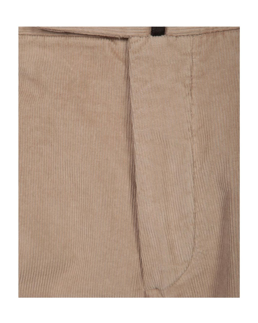 Incotex Natural Regular Fit Corduroy Pants for men
