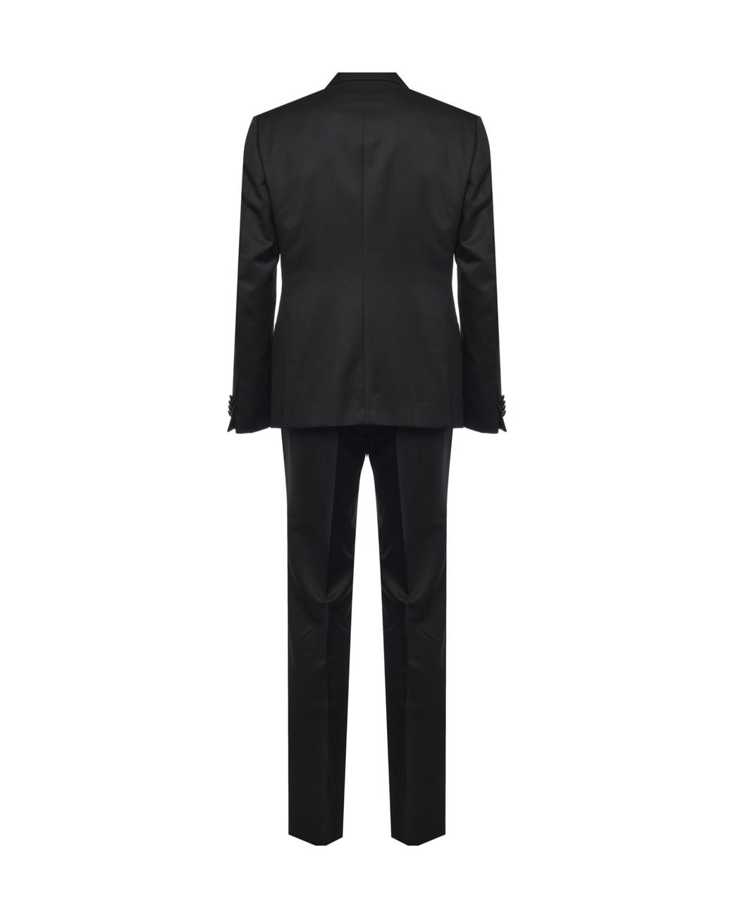 Zegna Black Two Piece Tailored Suit