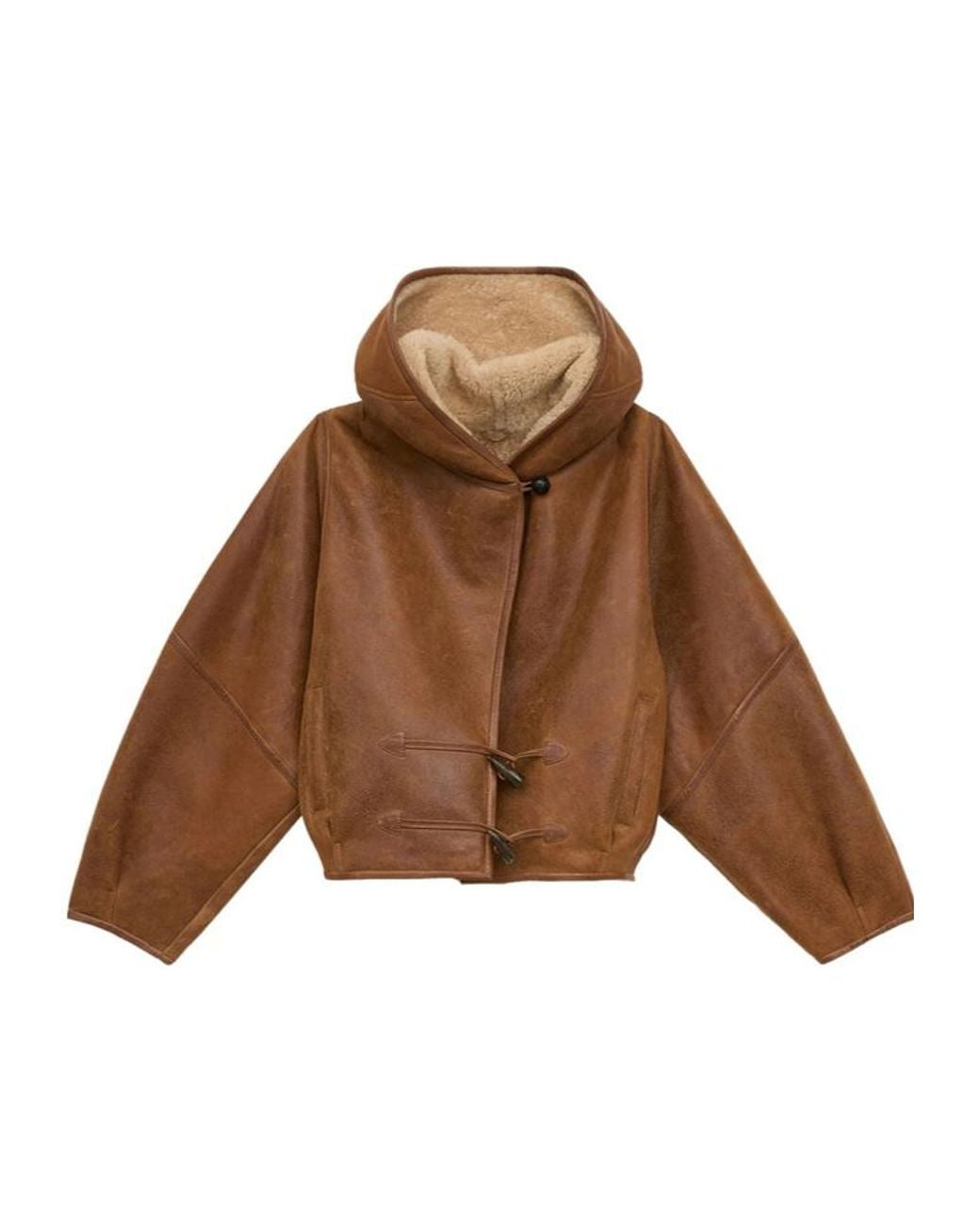 Isabel Marant Brown Amiel Shearling Jacket