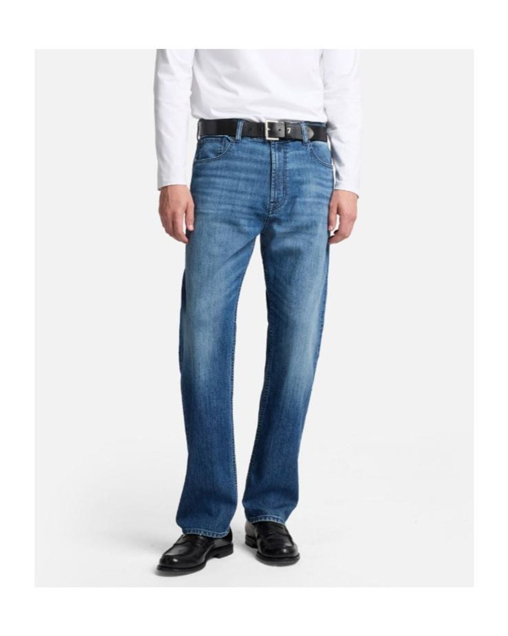 7 For All Mankind Blue Modern Straight for men