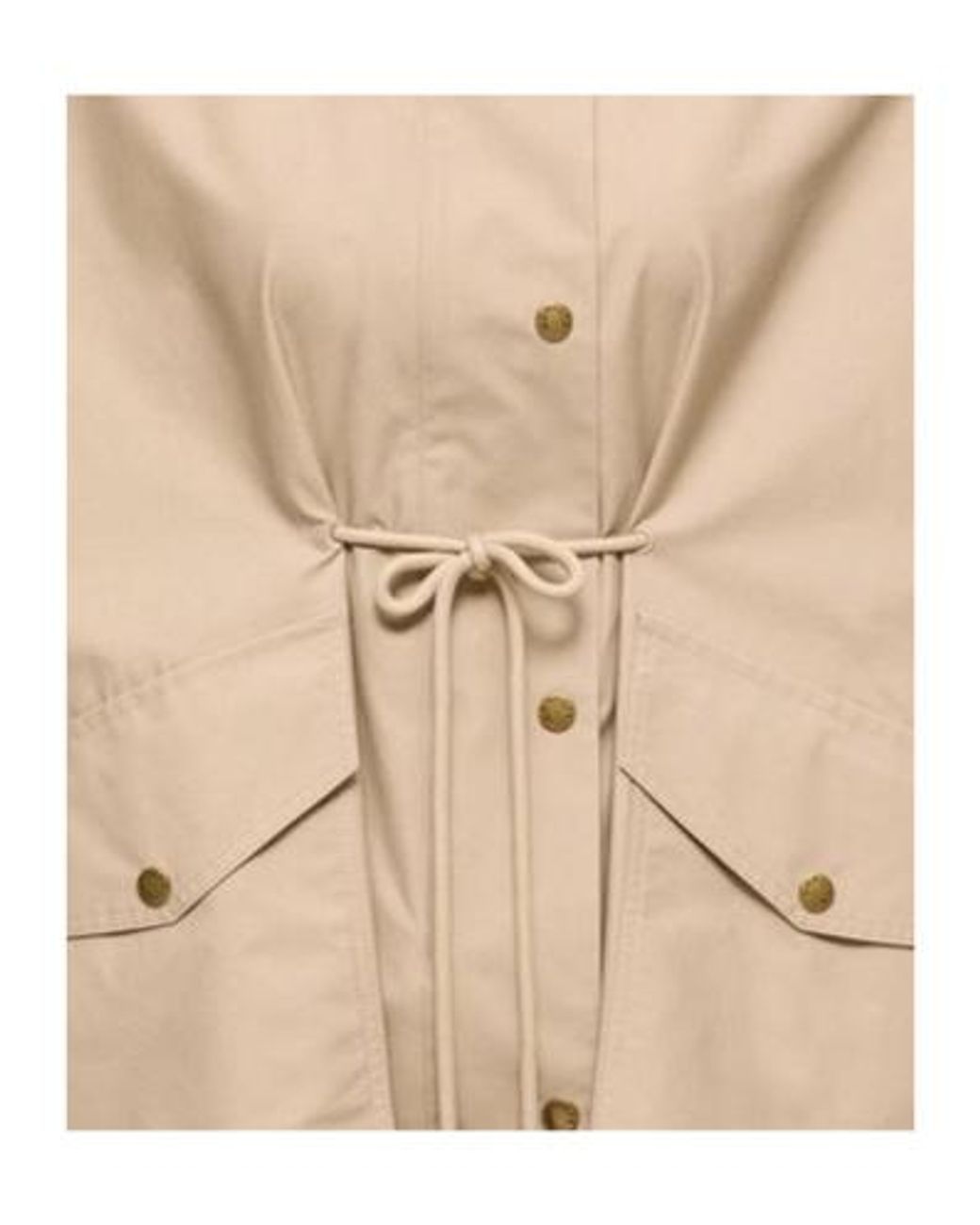 Moncler Natural Brunnera Long Parka