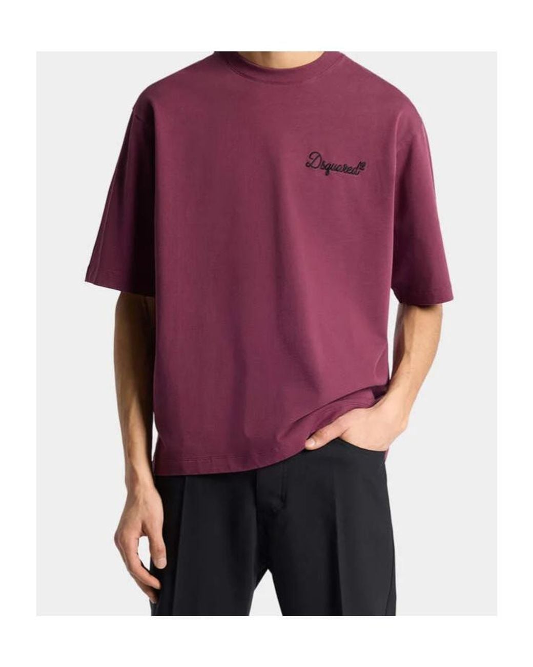 DSquared² Embroidered Logo T-Shirt for men