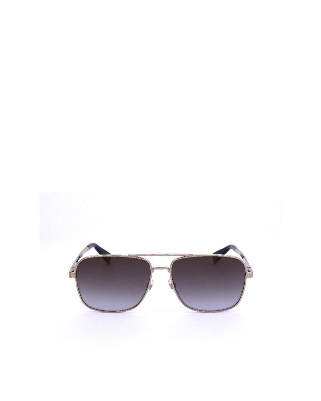 Marc Jacobs Purple Eyewear Pilot Frame Sunglasses for men