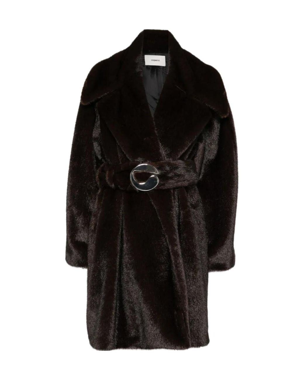 Coperni Black Belted Coat
