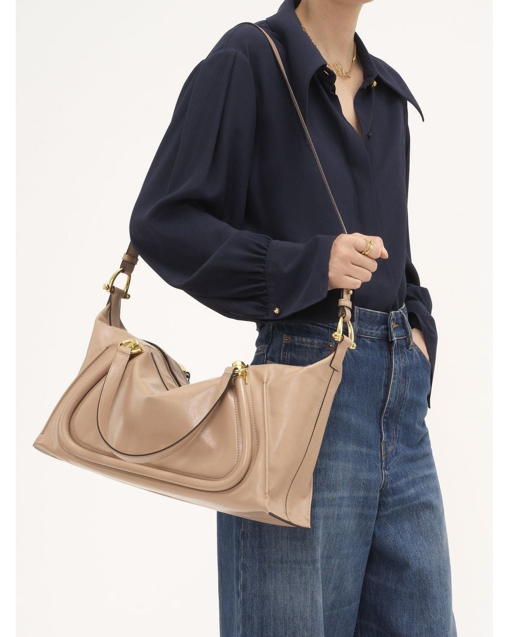 Chloé Pink Paraty 24 Tote Bag