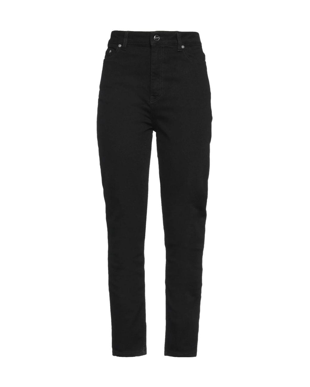 Ganni Black Solid Color Casual Pants