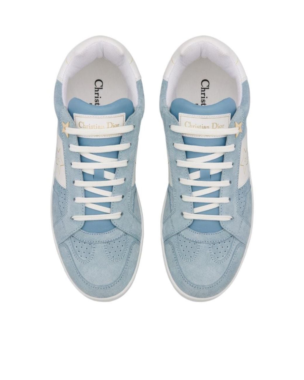 Dior Blue Star Low-Top Sneakers
