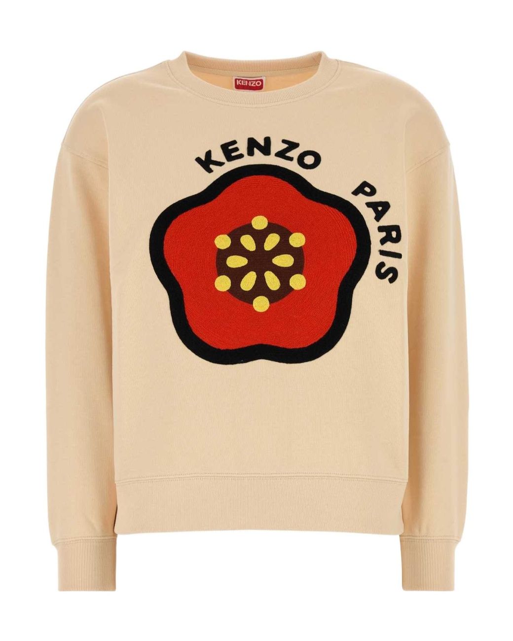 KENZO White Pop Embroidered Sweatshirt