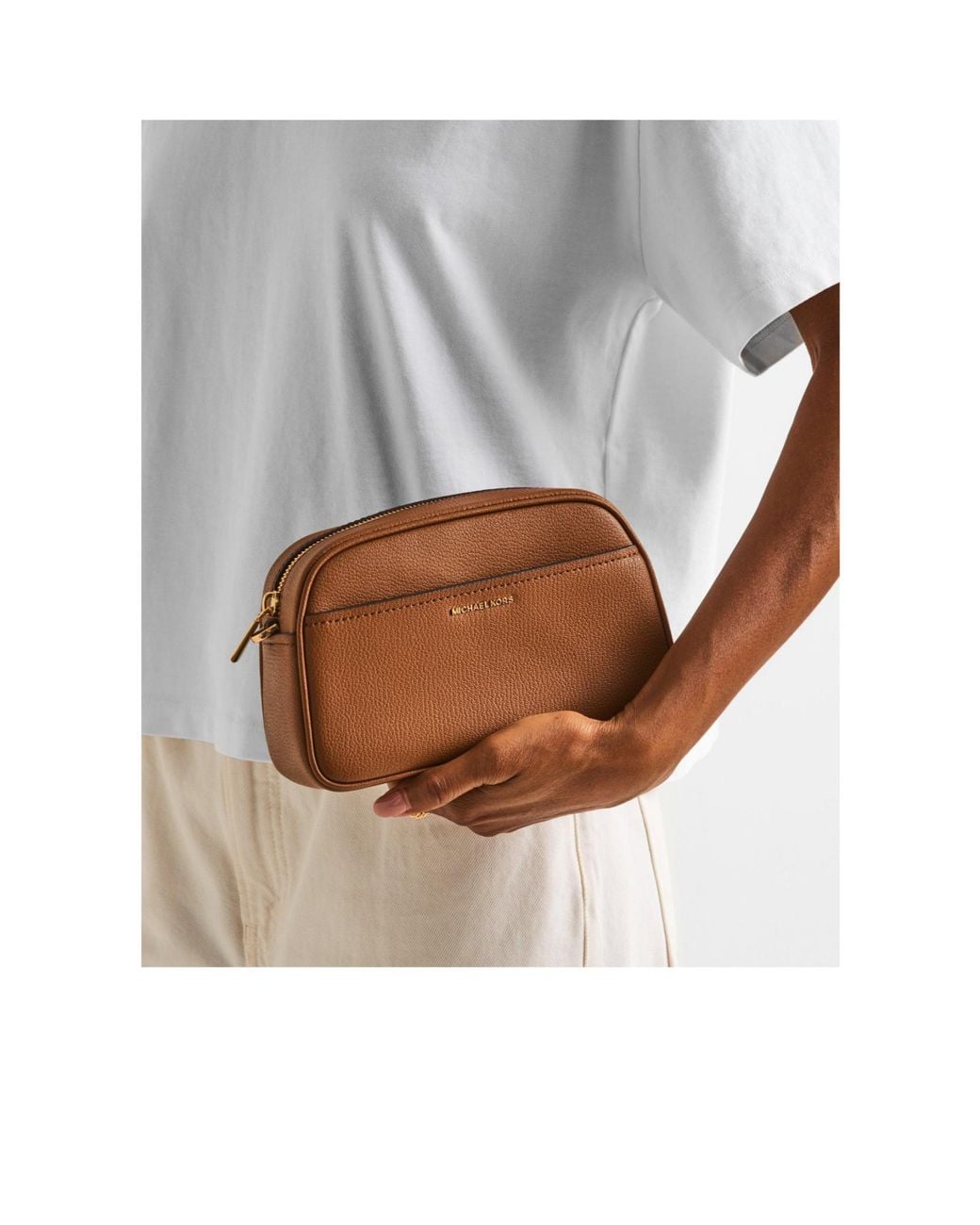 MICHAEL Michael Kors Brown Designerstyle Camera Bag
