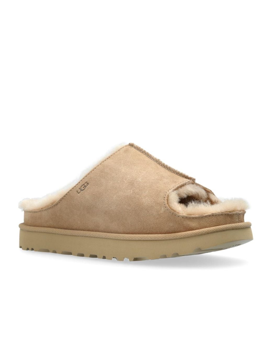 Ugg Brown Greenport Slip-On Slides