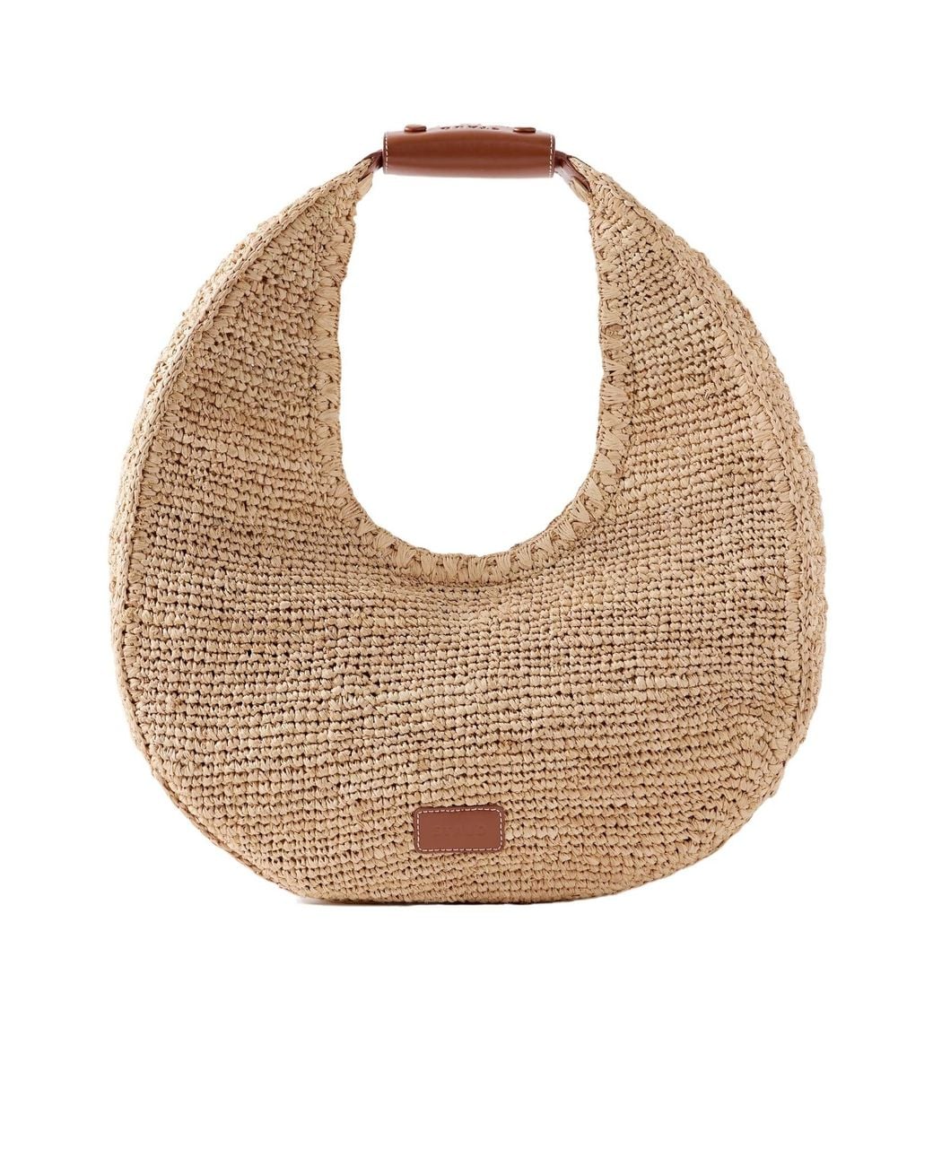 Staud Natural Large Logo Tote