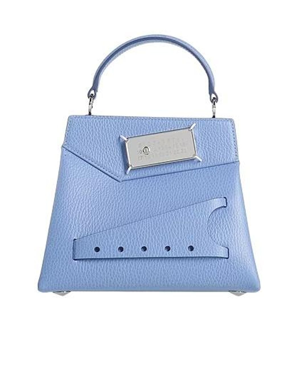 Maison Margiela Blue Minimalist Smallsize Handbag