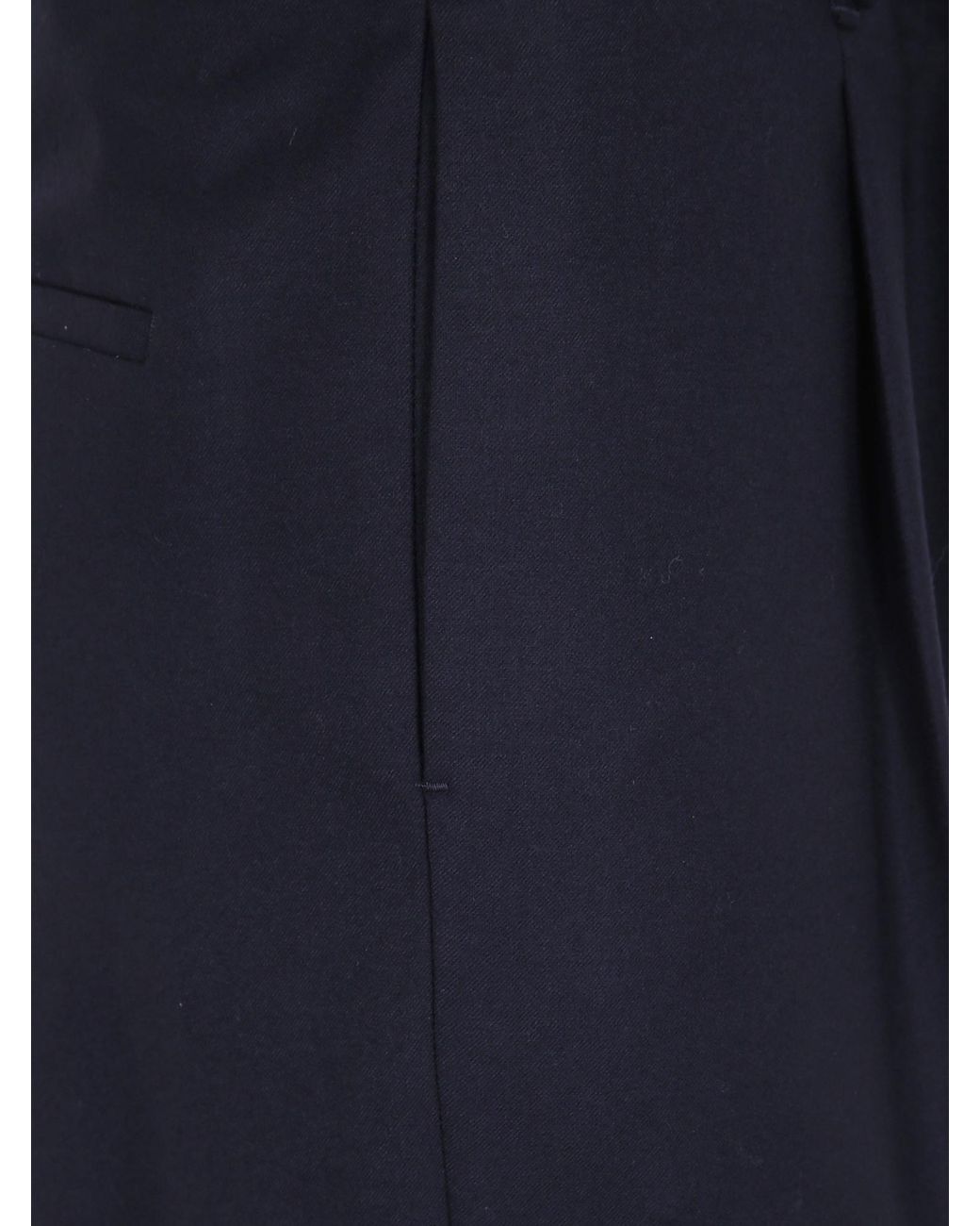 Lardini Blue Pleated Tailored Pants for men