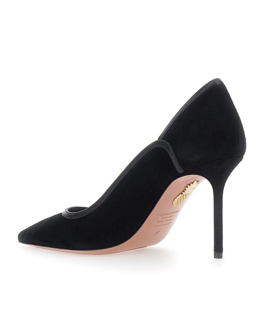 Aquazzura Black Pumps With 85Mm Heel