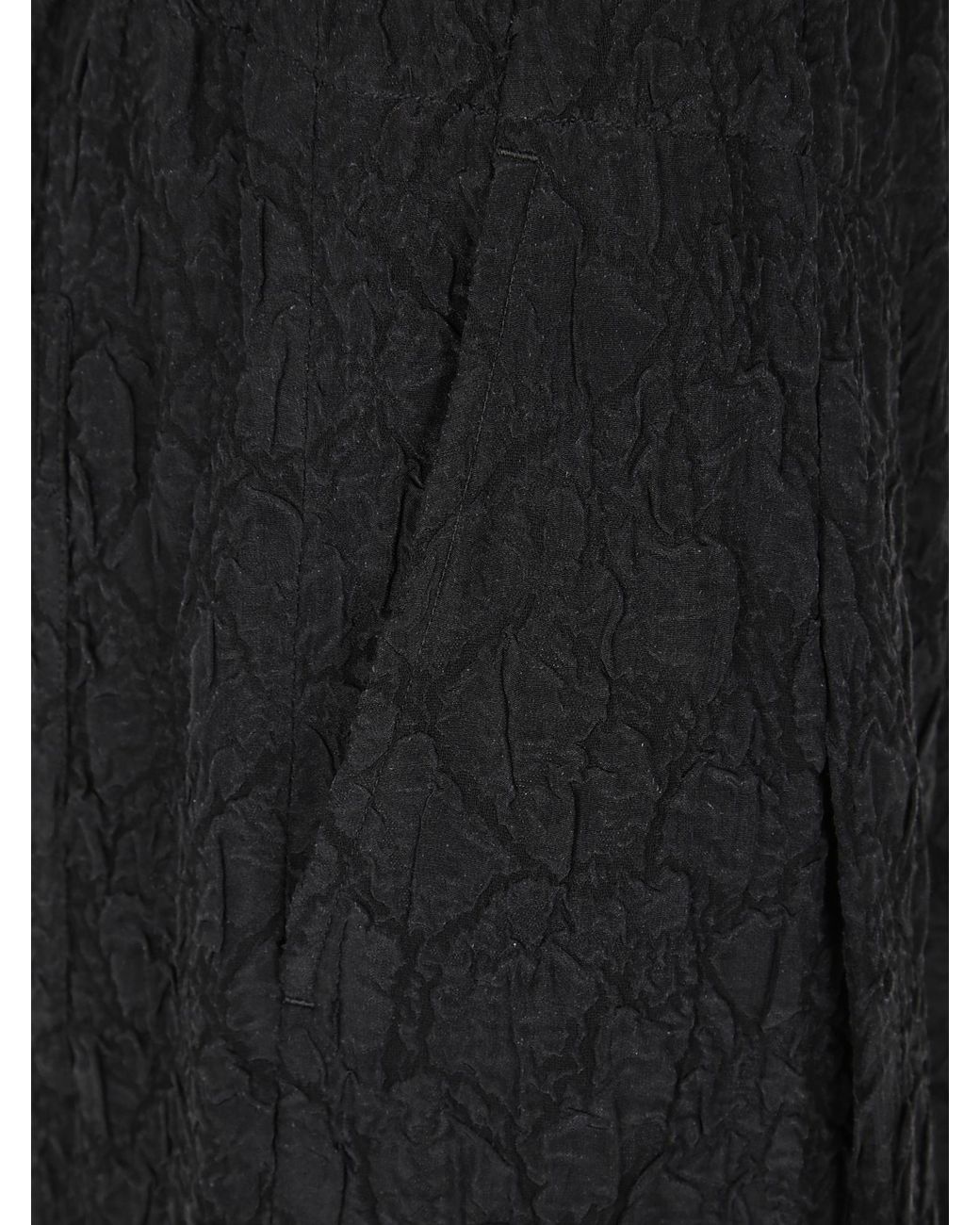 Dries Van Noten Black Pila Mid Rise Pants