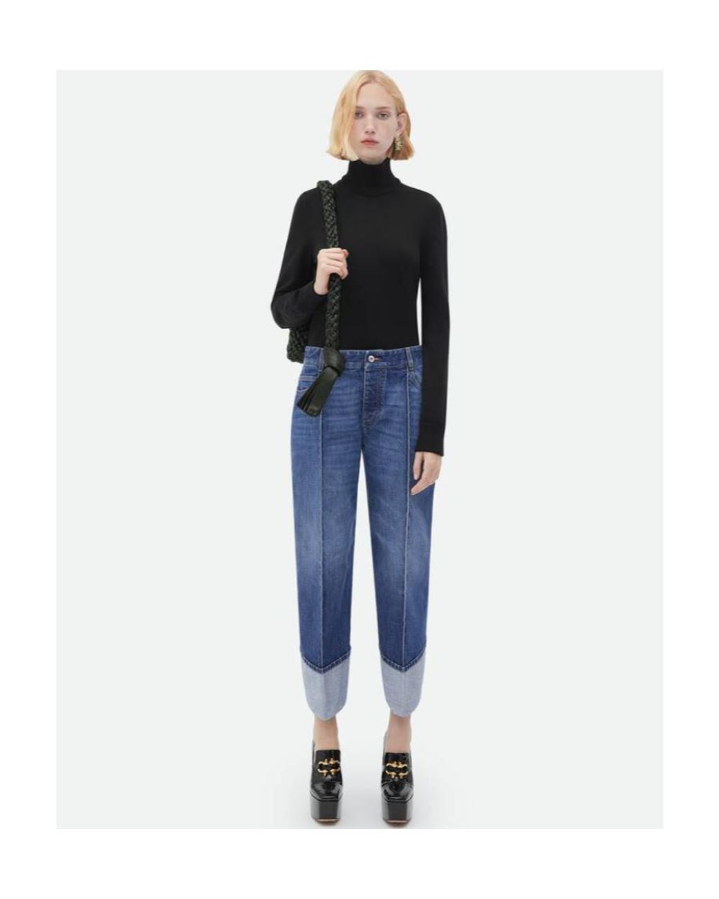 Bottega Veneta Black Logo Sweater