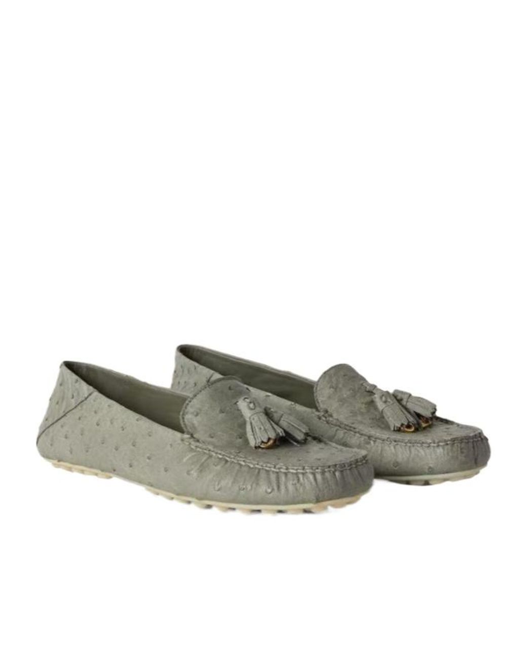 Loro Piana Green Dot Sole Walk Loafer