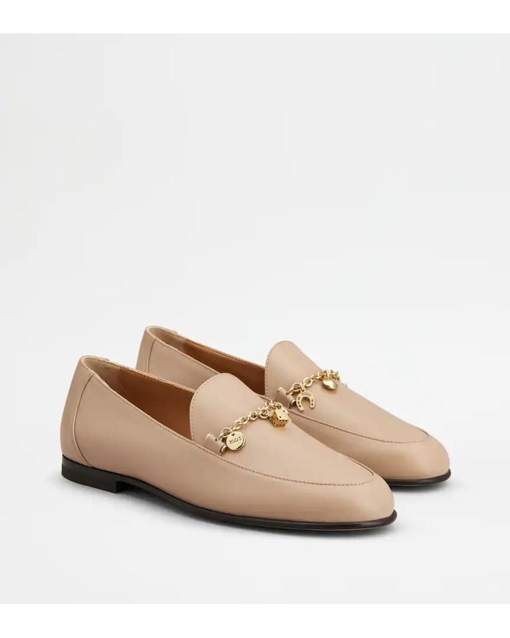 Tod's Natural Loafers